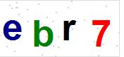 看不到验证码？点击重新换一个！