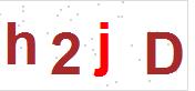 看不到验证码？点击重新换一个！