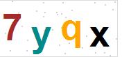 看不到验证码？点击重新换一个！