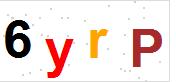 看不到验证码？点击重新换一个！