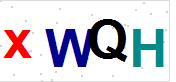 看不到验证码？点击重新换一个！